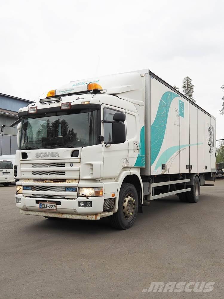 Scania 94 D 260 Lastbil med lad/Flatbed