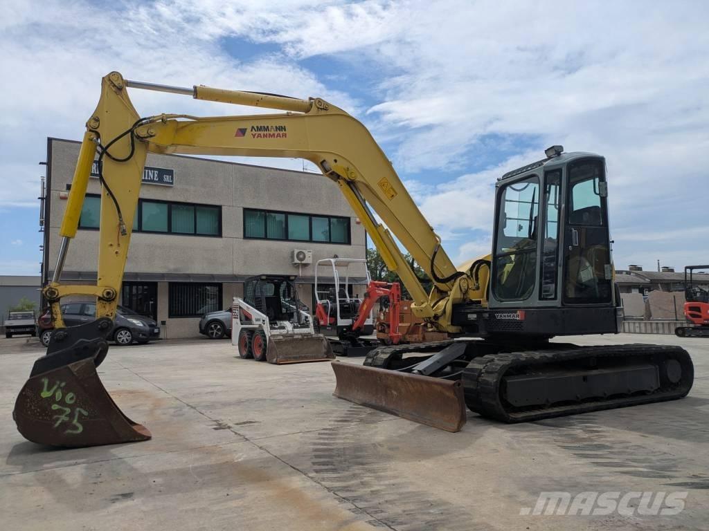Yanmar Vio 75 A Midi-gravemaskiner 7t - 12t
