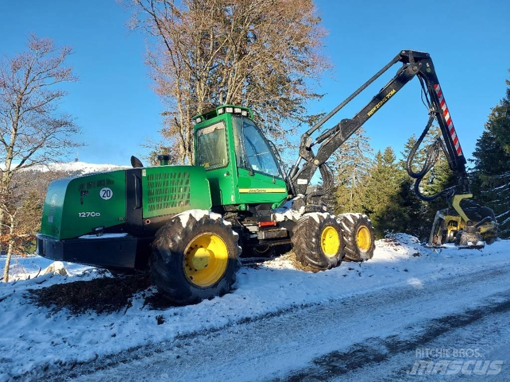 John Deere 1270 D Skovningsmaskiner