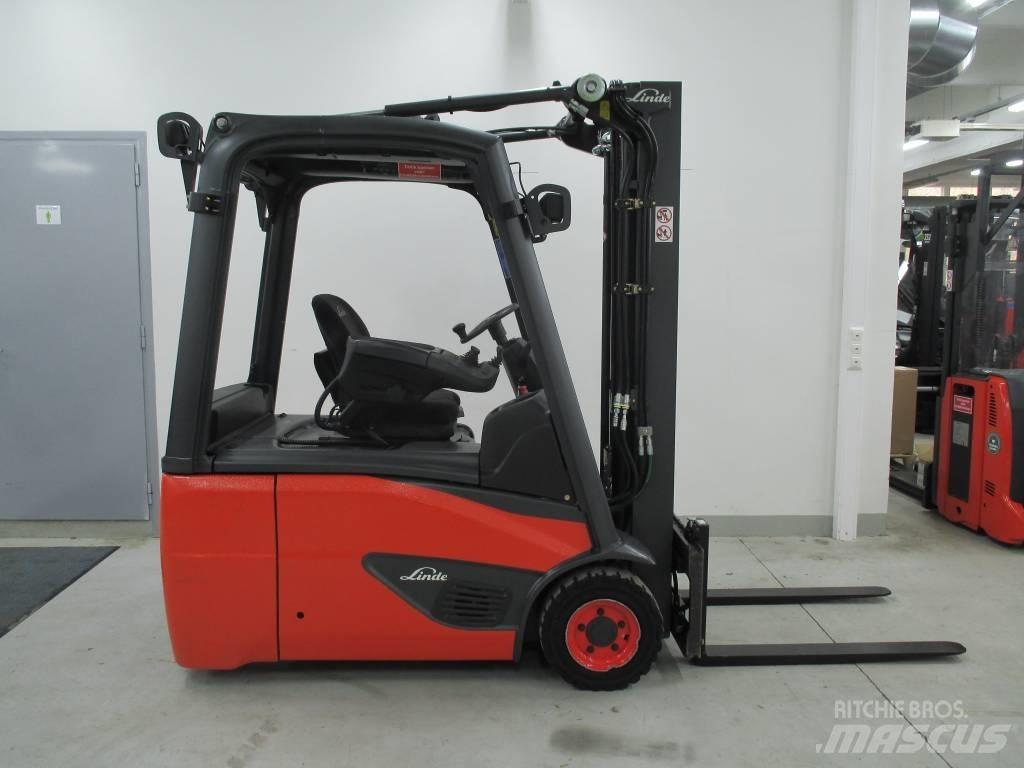 Linde E 16 El gaffeltrucks