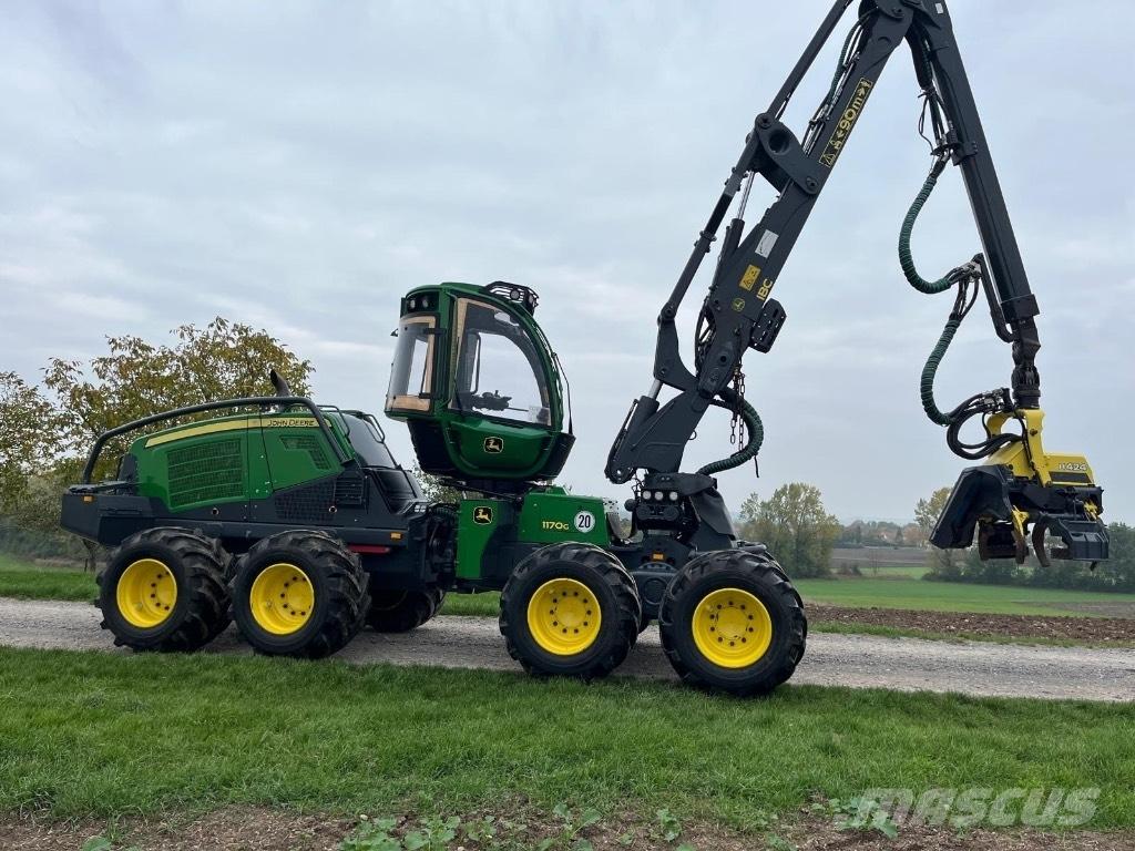 John Deere 1170G Skovningsmaskiner