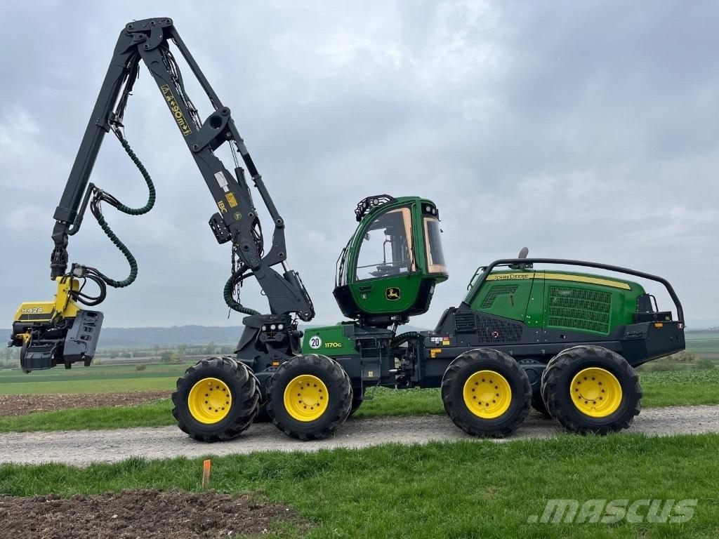 John Deere 1170G Skovningsmaskiner