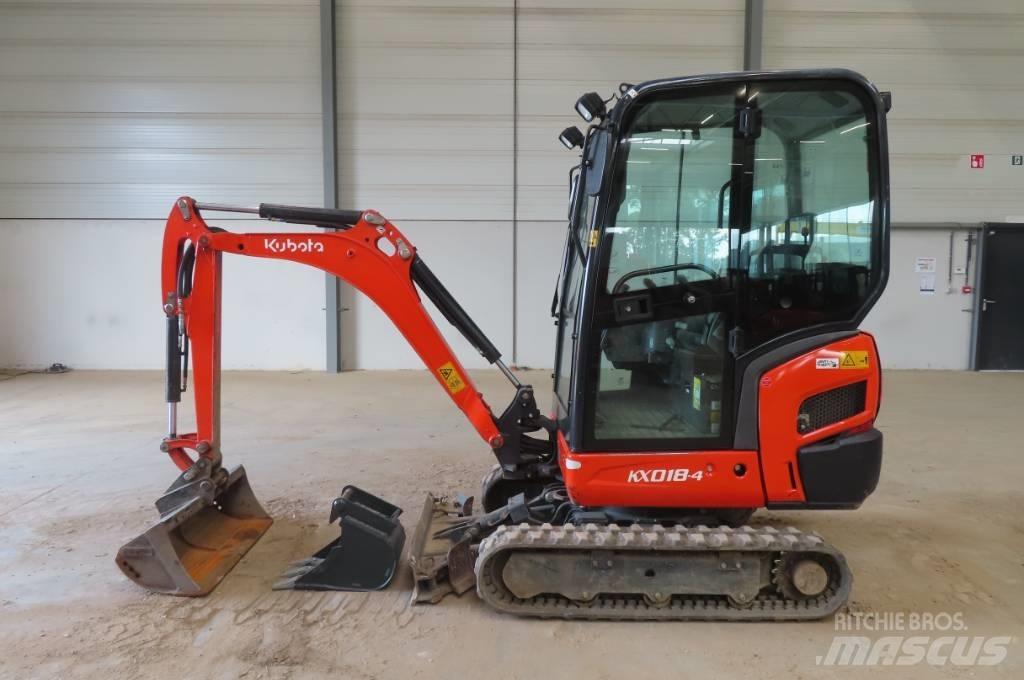 Kubota KX 018-4 Minigravemaskiner