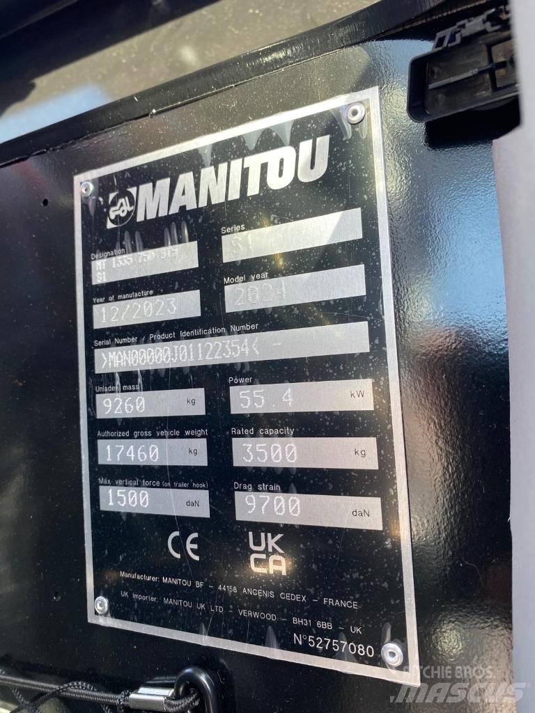 Manitou MT 1335 Teleskoplæssere