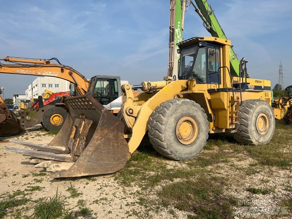 Komatsu WA 500-1 Læssemaskiner på hjul
