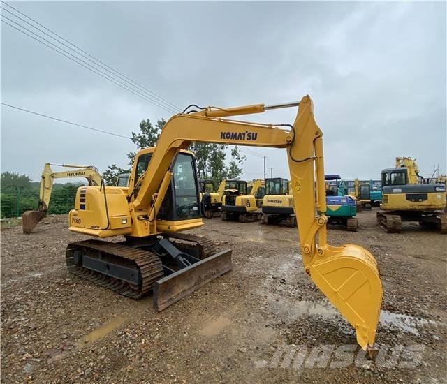 Komatsu PC 60 Gravemaskiner på larvebånd