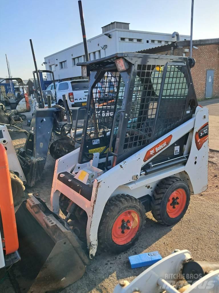 Bobcat S 70 Minilæsser - skridstyret
