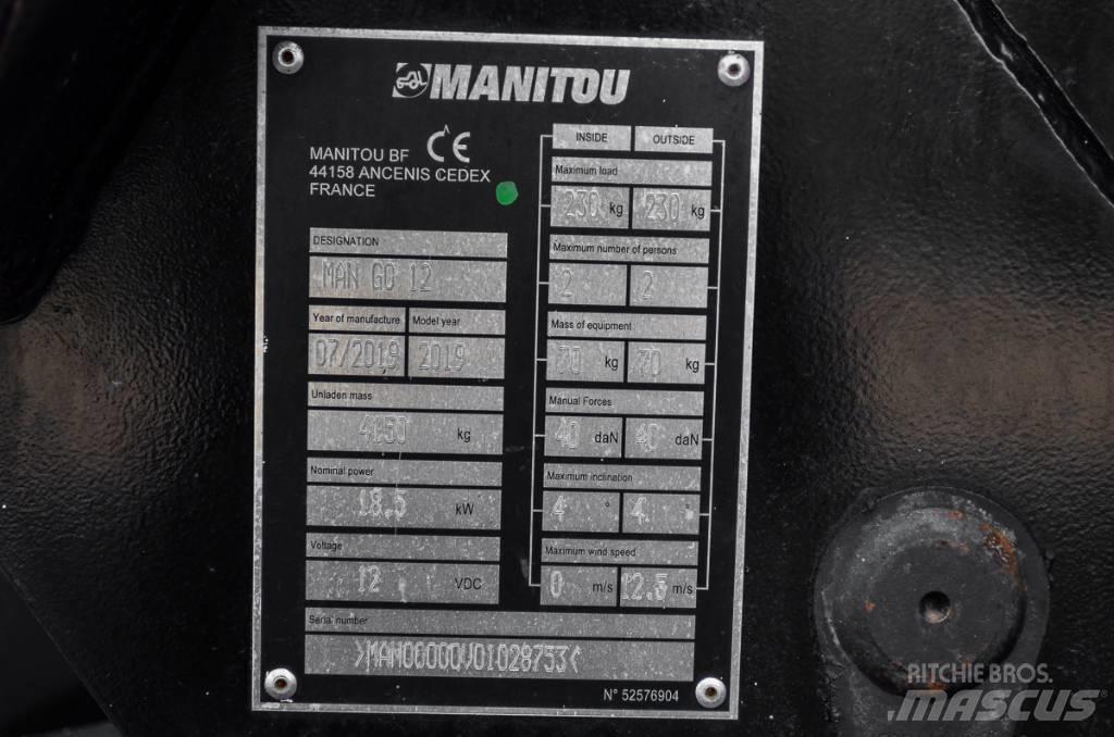 Manitou ManGo 12 Bomlifte med knækarm