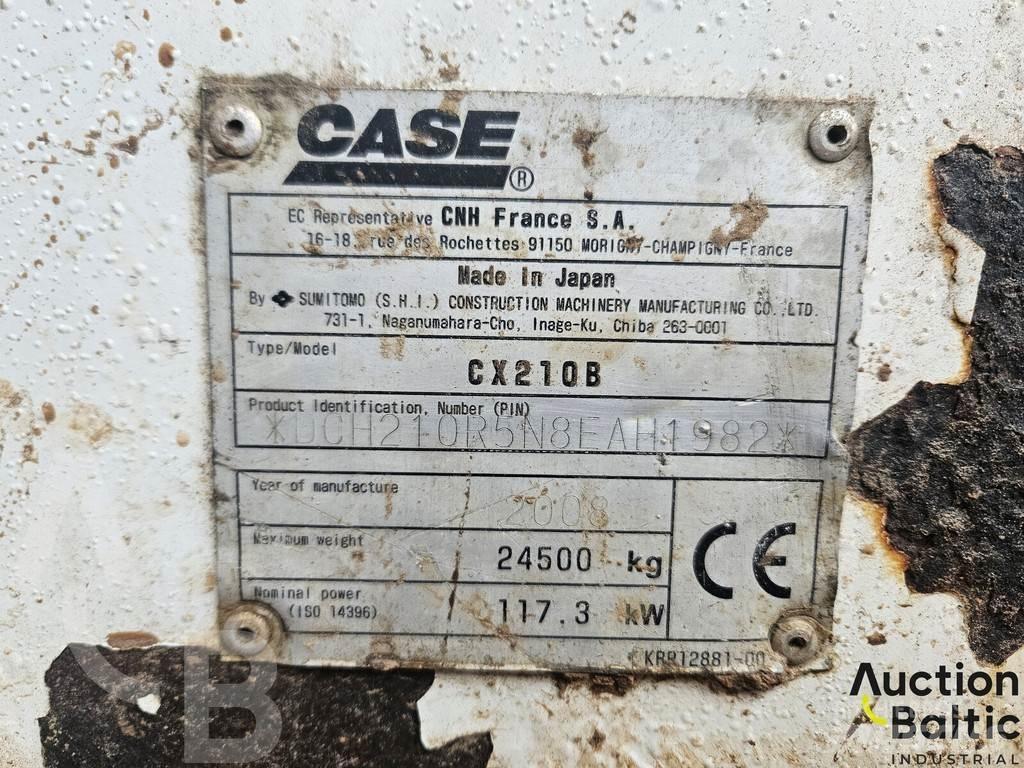 CASE CX 210 B Gravemaskiner på larvebånd