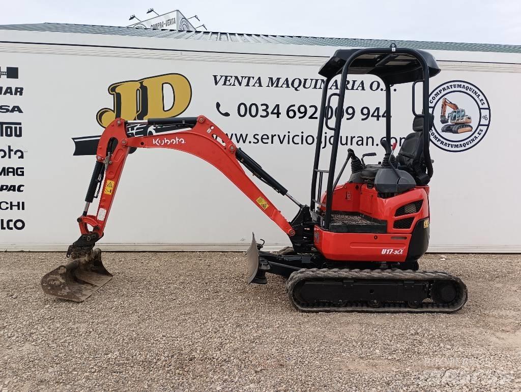 Kubota U 17-3 Minigravemaskiner