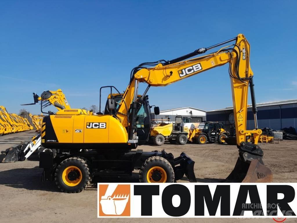 JCB JS 175 W Gravemaskiner på hjul
