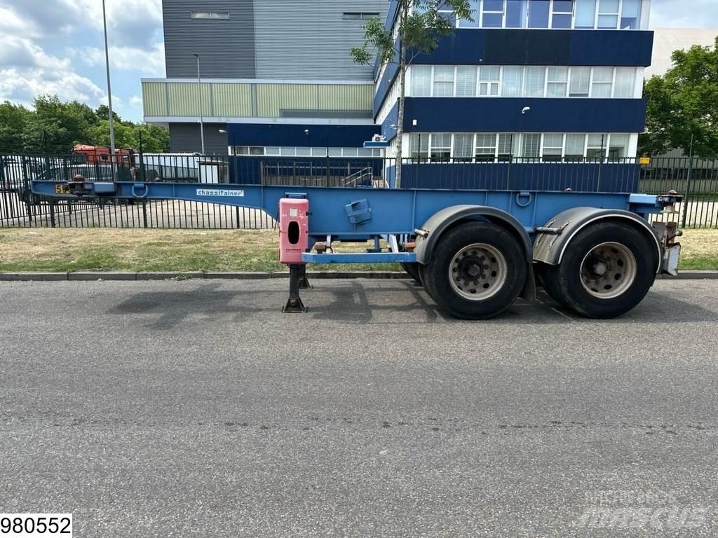 Asca Chassis 20 FT Semi-trailer med containerramme