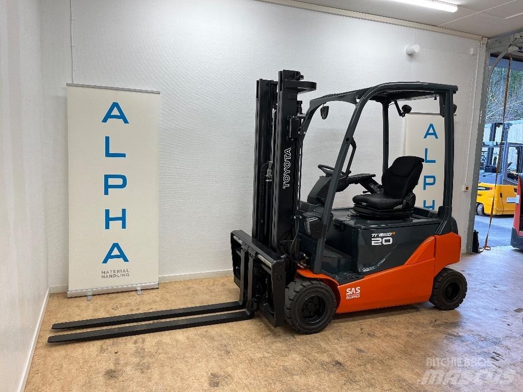 Toyota 8 FBM 20 T El gaffeltrucks