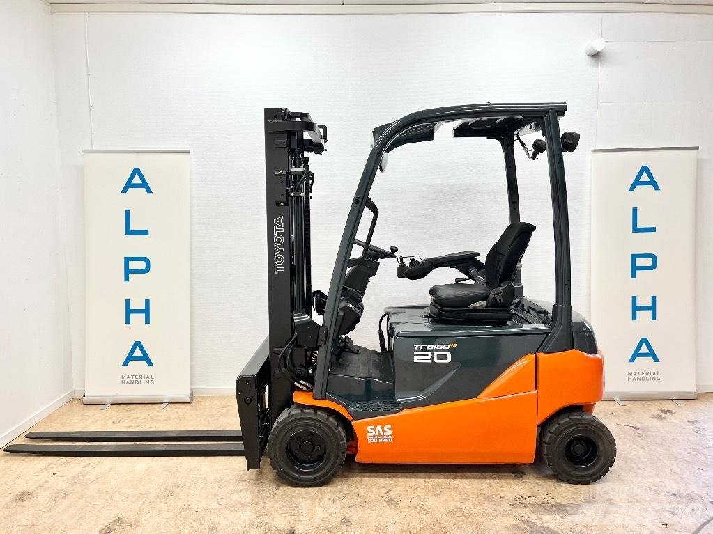 Toyota 8 FBM 20 T El gaffeltrucks