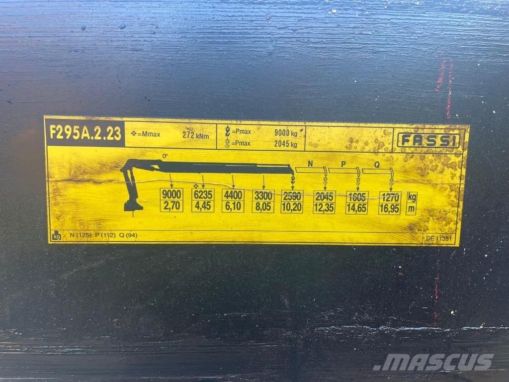 MAN TGS 35.360 8x4 Lastbil med kran