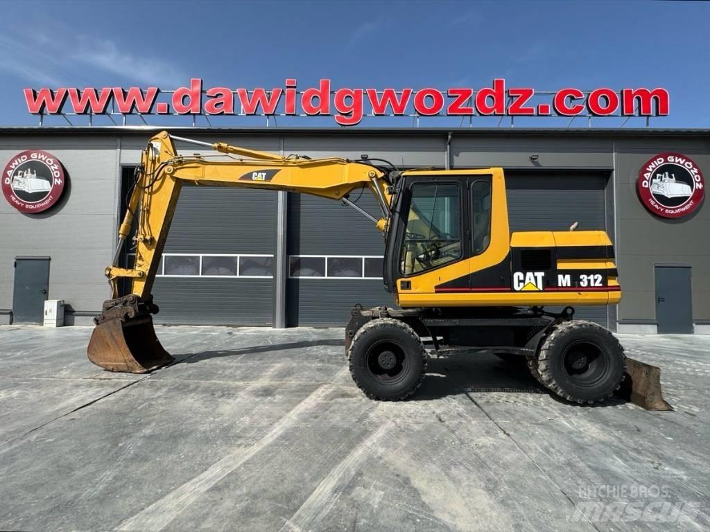 CAT M 312 Gravemaskiner på hjul