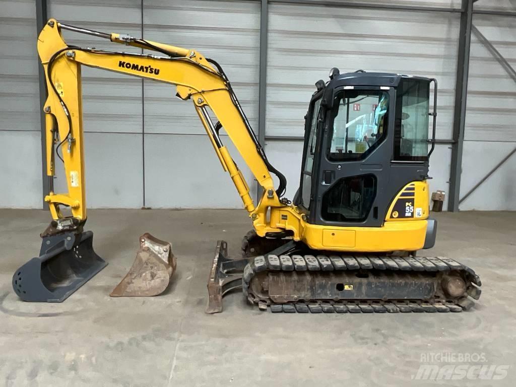Komatsu PC 55 MR-3 Minigravemaskiner