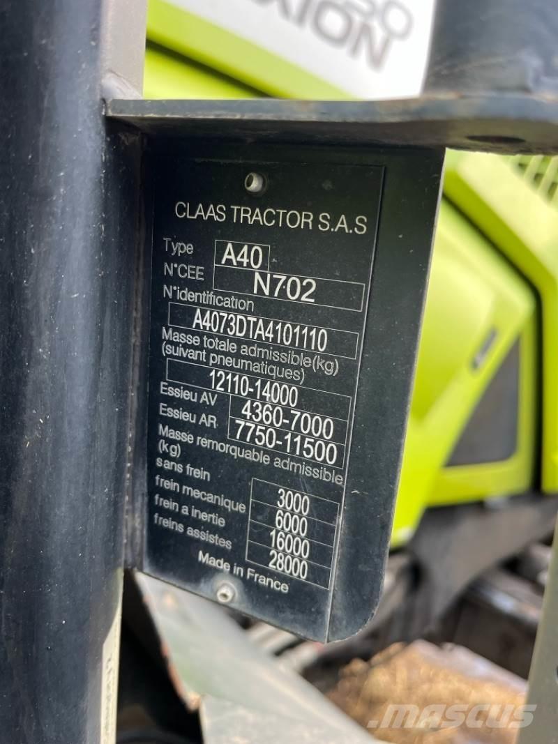 CLAAS Axion 850 Traktorer