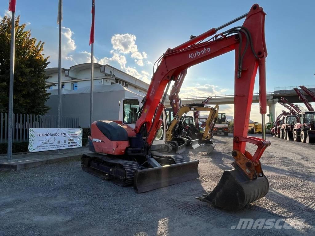 Kubota KX 080-3 A Midi-gravemaskiner 7t - 12t
