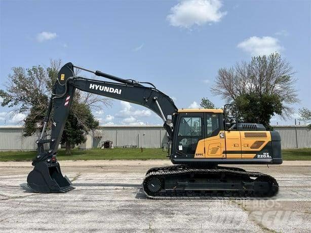 Hyundai HX 220 Gravemaskiner på larvebånd