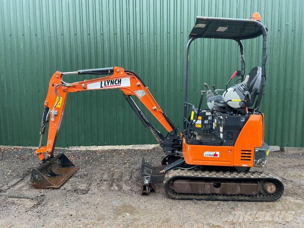 Hitachi ZX 19 U-6 Minigravemaskiner
