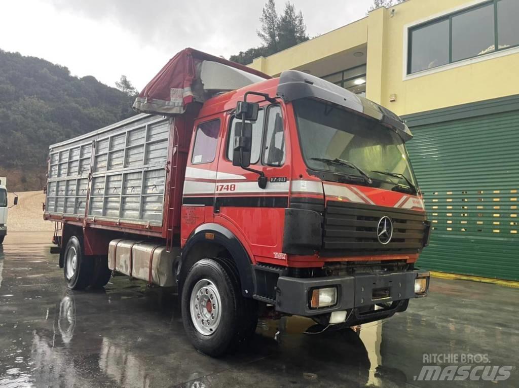 Mercedes-Benz 1748 Lastbiler med tip