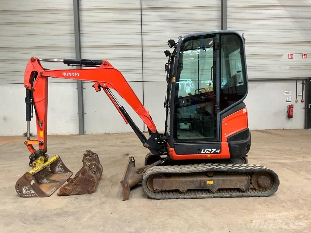 Kubota U 27-4 Minigravemaskiner