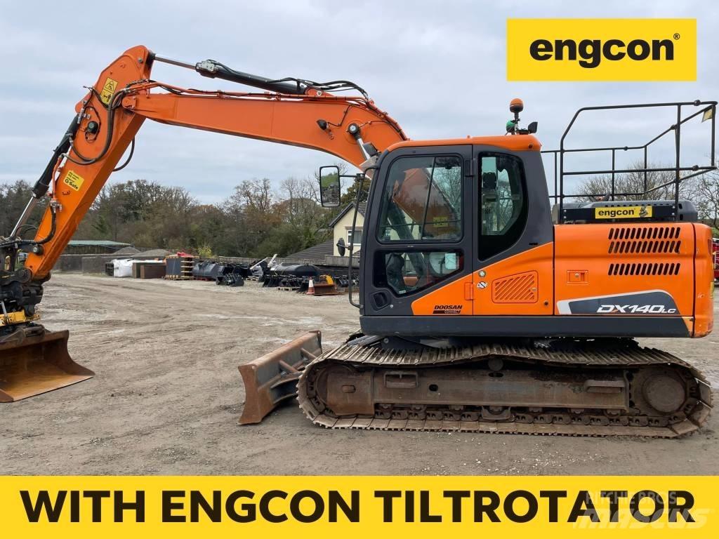 Doosan DX140LC-5 Gravemaskiner på larvebånd