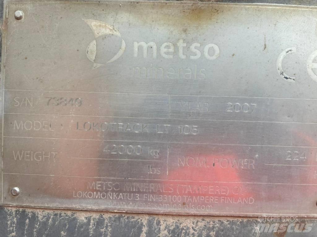 Metso LT 105 Mobile knusere