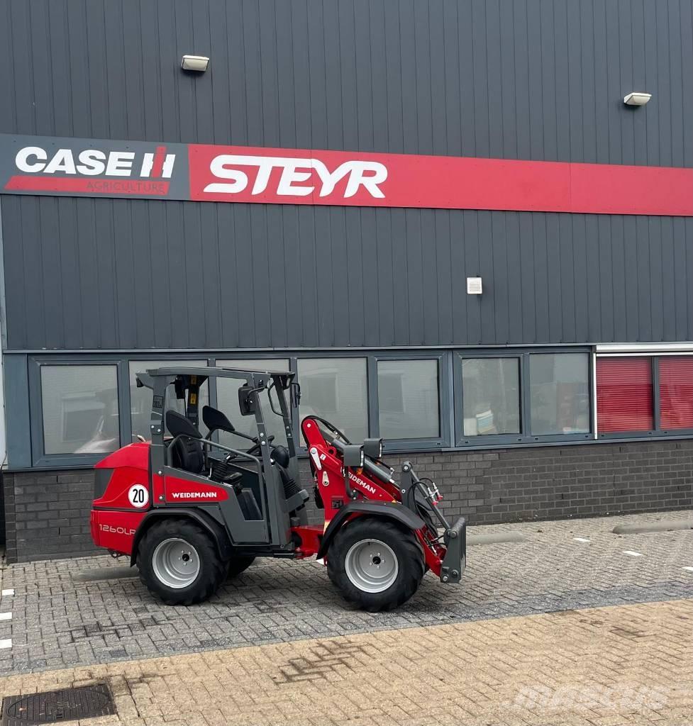 Weidemann 1260lp Læssemaskiner på hjul