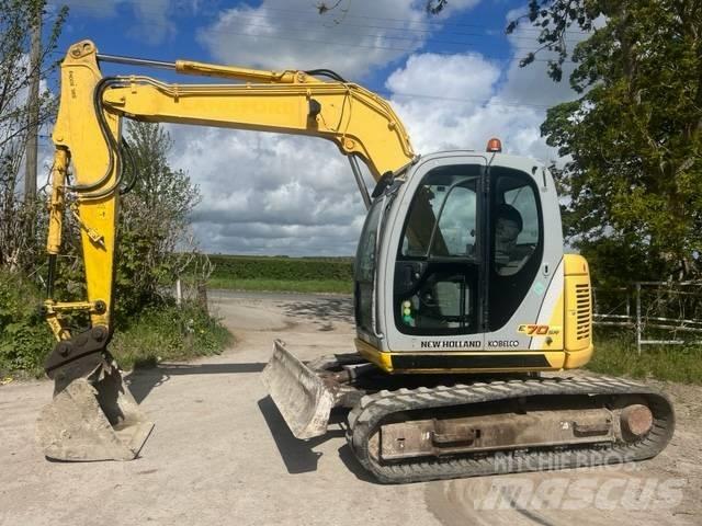 New Holland E 70 SR Midi-gravemaskiner 7t - 12t