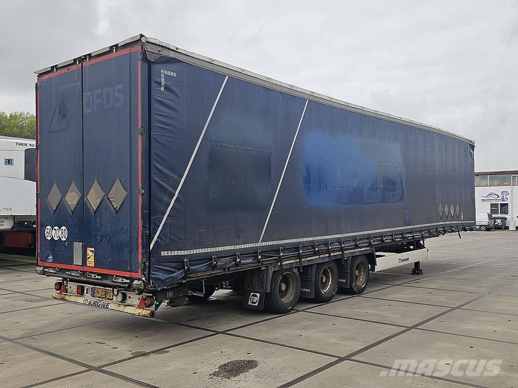 Krone N/A Semi-trailer med Gardinsider