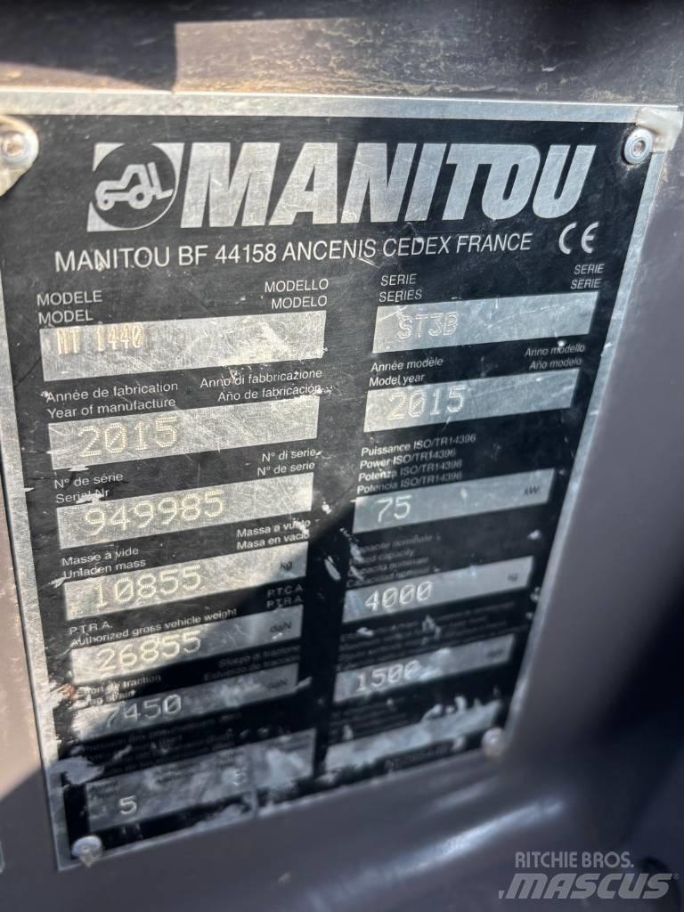 Manitou MT 1440 Teleskoplæssere