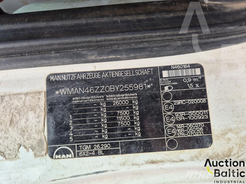 MAN TGM26.290 Renovationslastbiler