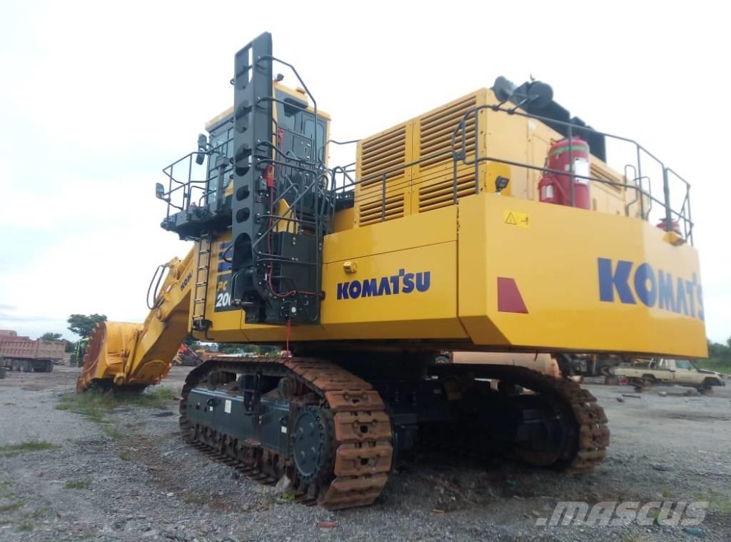 Komatsu PC 2000 Gravemaskiner på larvebånd