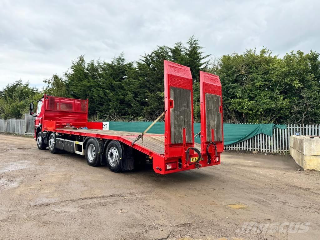 DAF CF 400 Flatbed lastbiler med spil
