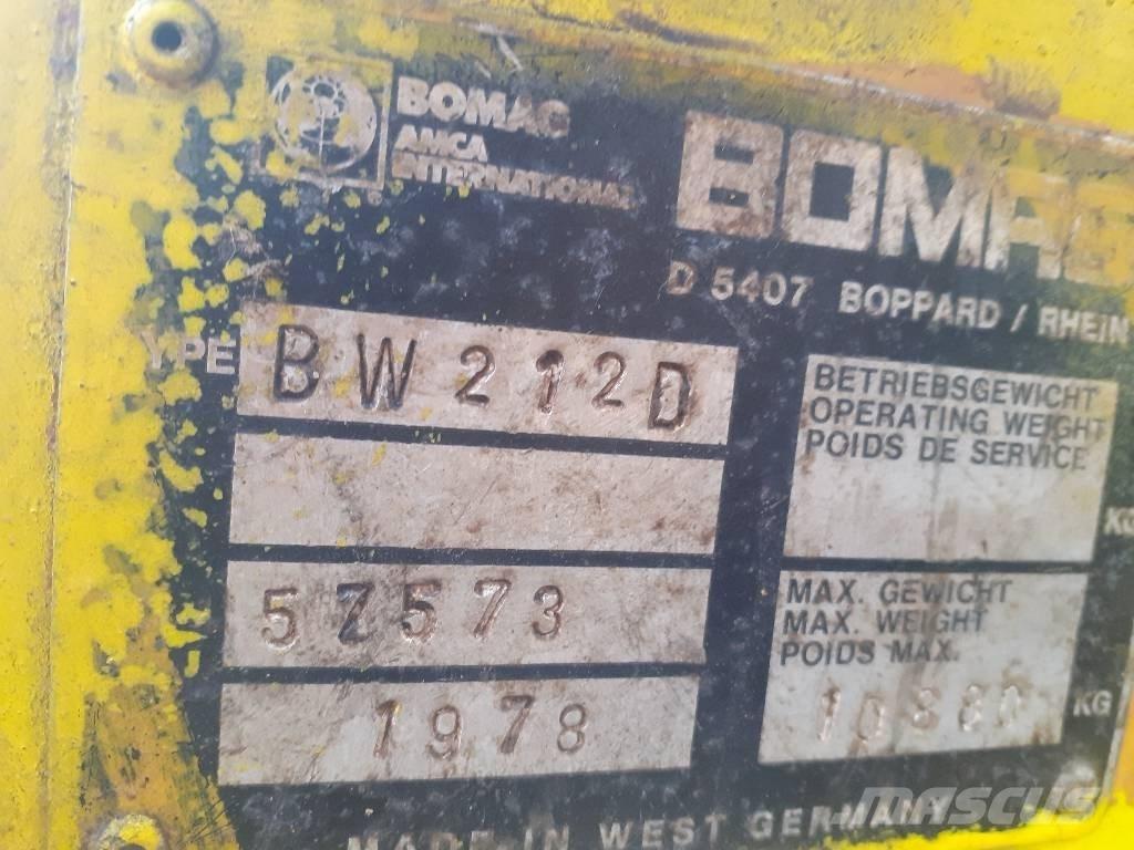 Bomag BW 212 D Jordvibrationstromler