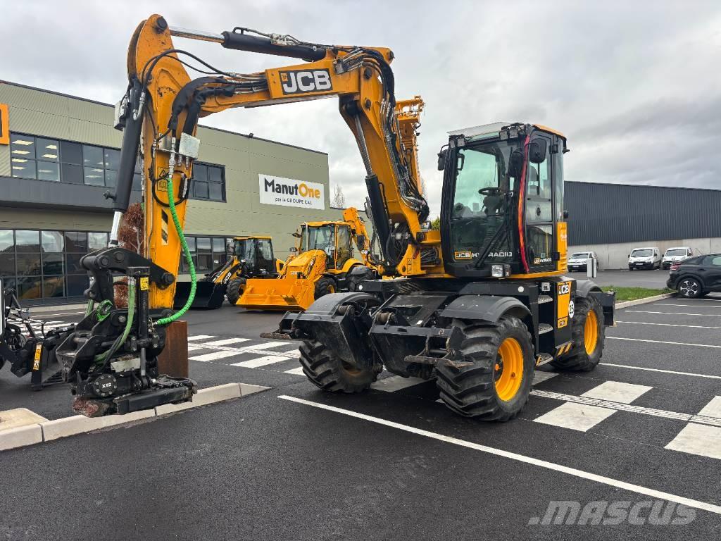 JCB Hydradig Gravemaskiner på hjul