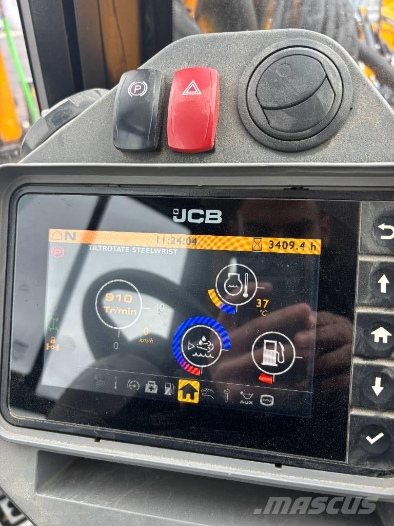 JCB Hydradig Gravemaskiner på hjul