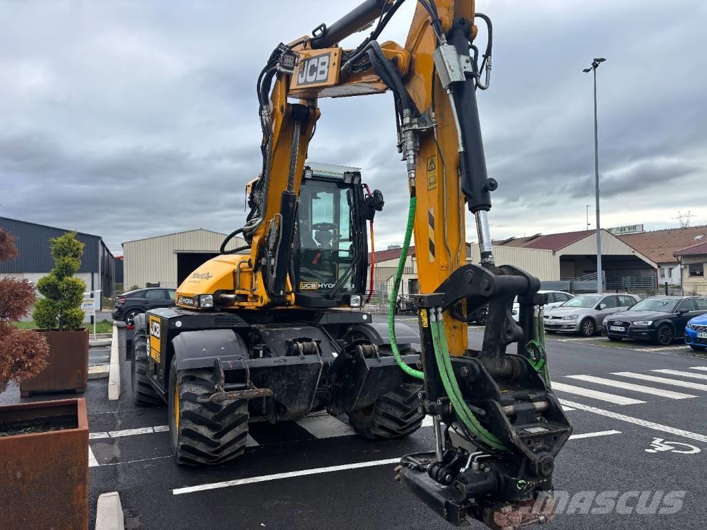JCB Hydradig Gravemaskiner på hjul