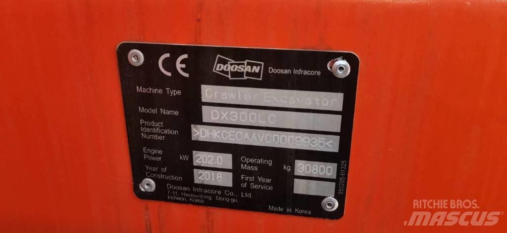 Doosan 300-7 Gravemaskiner på larvebånd