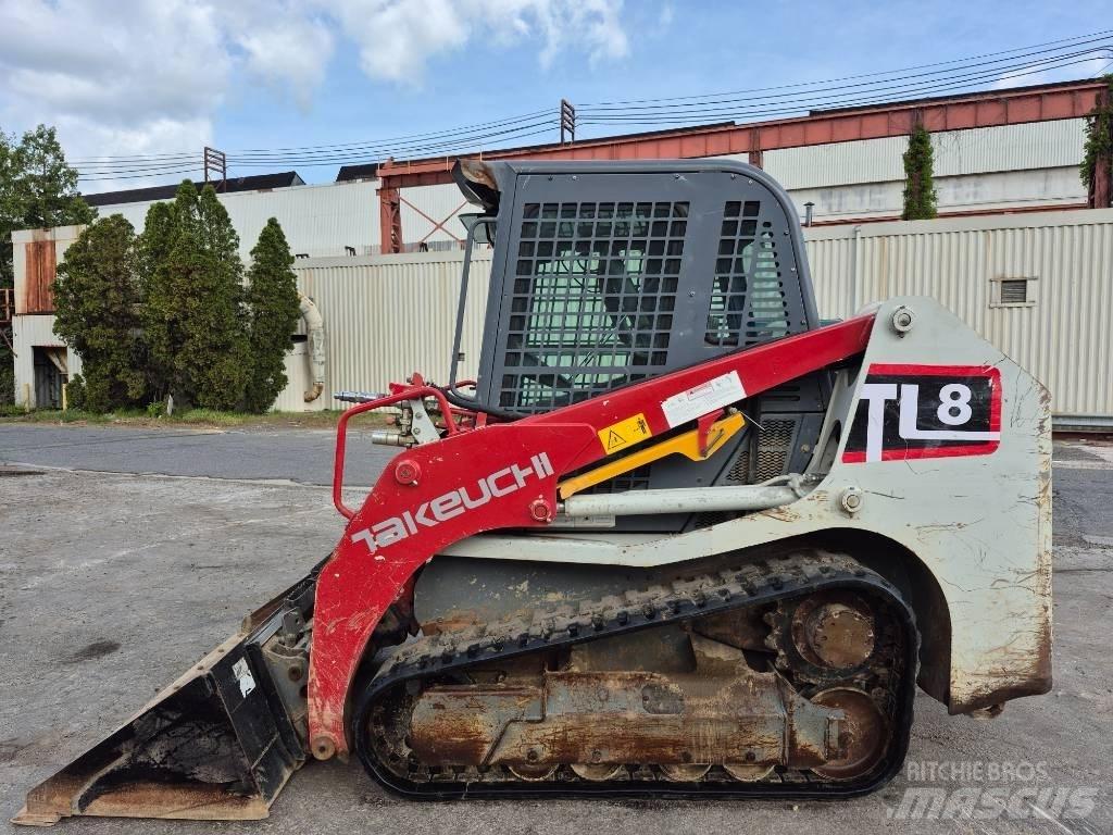 Takeuchi TL 8 Minilæsser - skridstyret