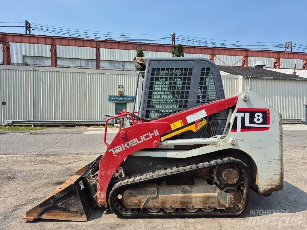 Takeuchi TL 8 Minilæsser - skridstyret