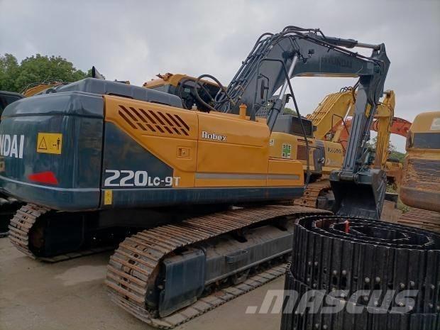 Hyundai 220LC Gravemaskiner på larvebånd