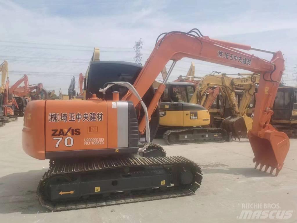 Hitachi ZX 70 Minigravemaskiner