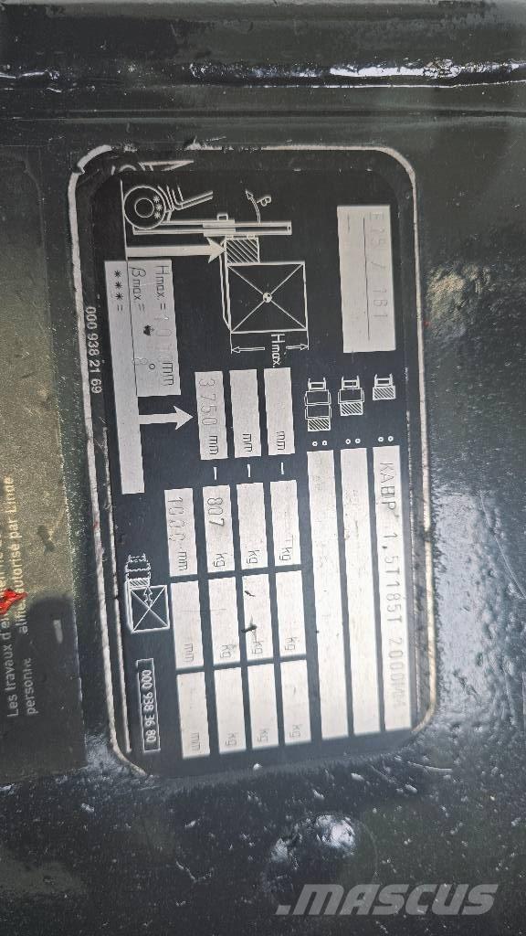 Linde E 16 C El gaffeltrucks