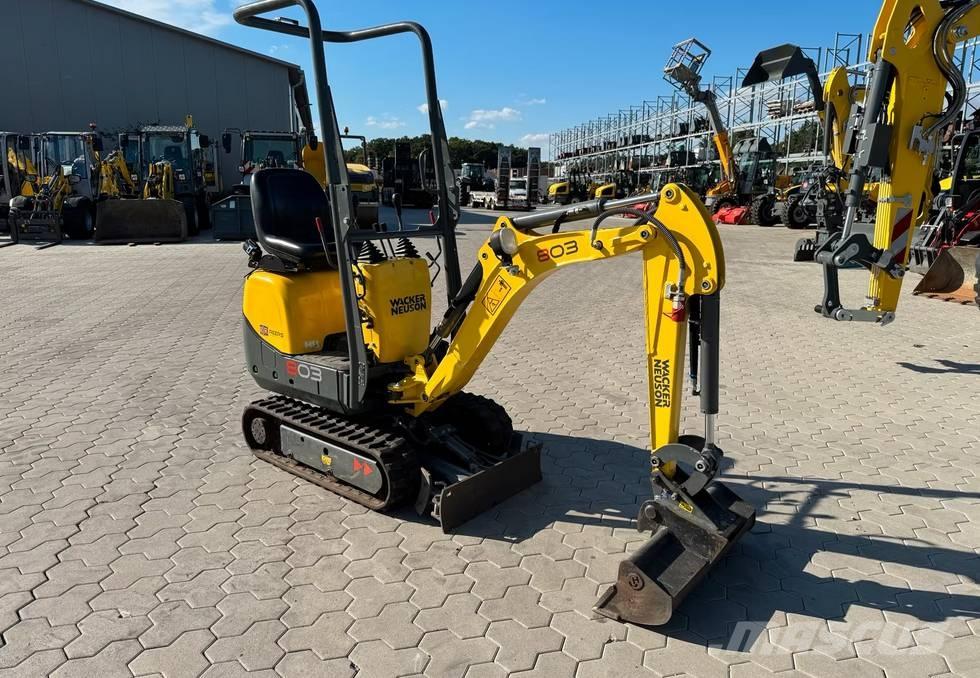Wacker Neuson 803 Gravemaskiner på larvebånd