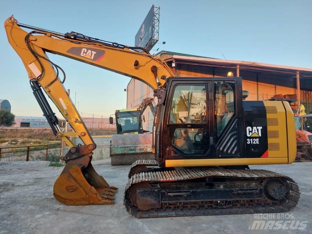 CAT 312 E Gravemaskiner på larvebånd