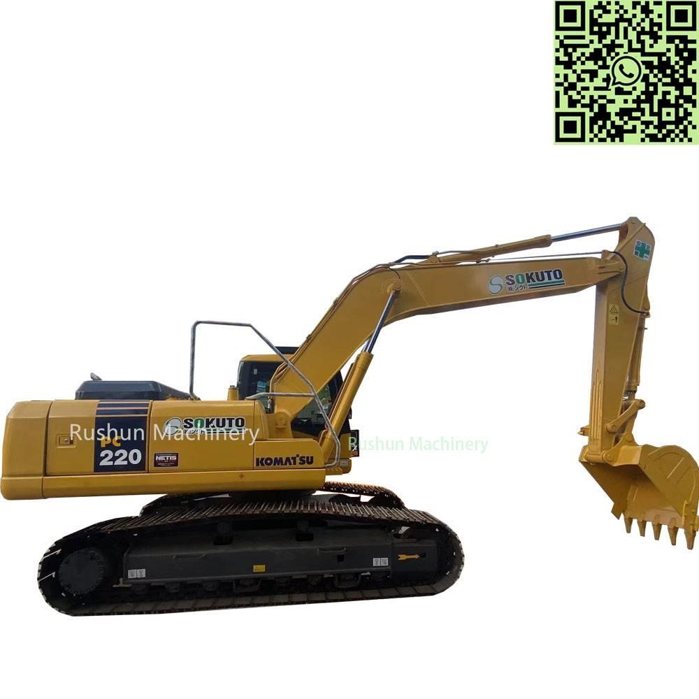Komatsu PC220-7 Gravemaskiner på larvebånd