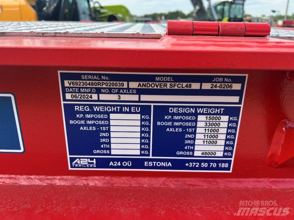 Andover SFCL 48 Semi-trailer blokvogn